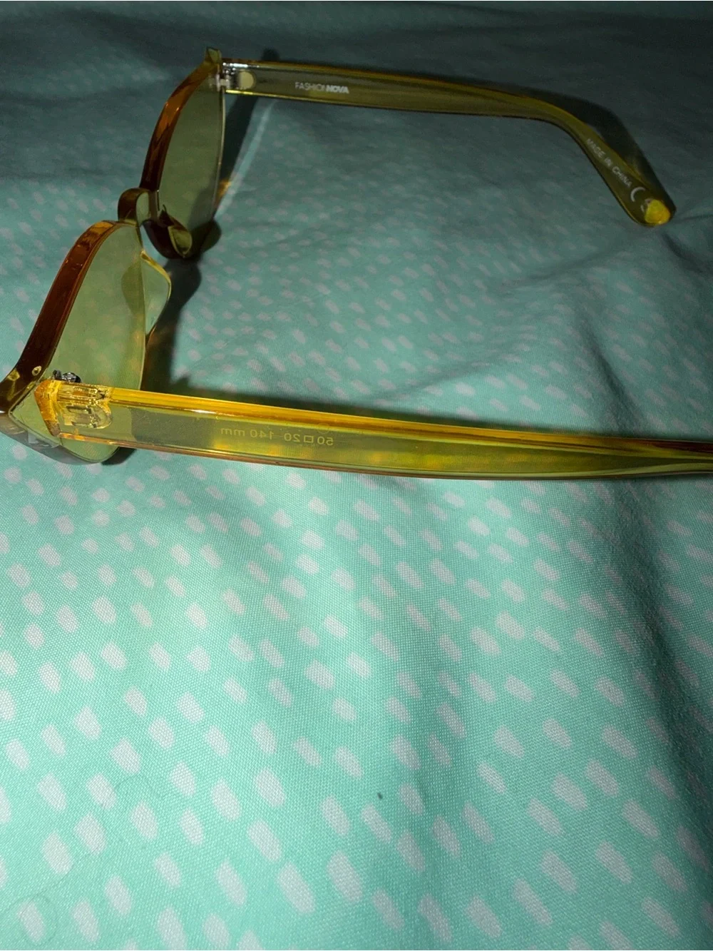 Fashionnova Yellow Cat Eye Sunglasses - Women Accessories